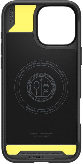 Etui Spigen Rugged Armor MagFit dla Apple iPhone 16 Pro Matte Black (8809971230278) - obraz 5
