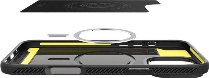 Etui Spigen Rugged Armor MagFit dla Apple iPhone 16 Pro Matte Black (8809971230278) - obraz 6