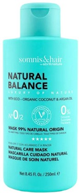 Szampon Somnis and Hair Natural Balance 94% Naturalnych Składników 250 ml (8436009786331) - obraz 1