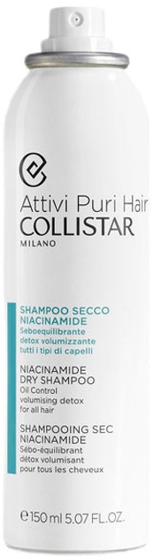 Szampon Suchy Collistar Attivi Puri Sebum-Balancing do wchłaniania wydzieliny gruczołów łojowych z niacynamidem 150 ml (8015150297332) - obraz 2