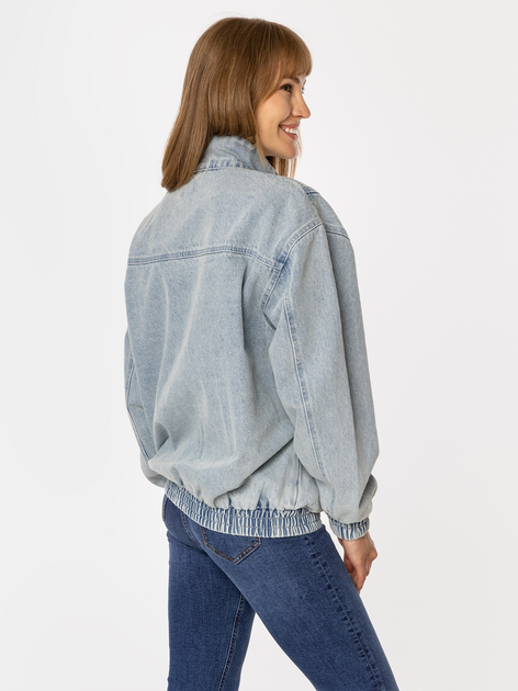 Kurtka jeansowa damska oversize Lee Cooper Amelia 1119 L Niebieska (5905991713173) - obraz 2