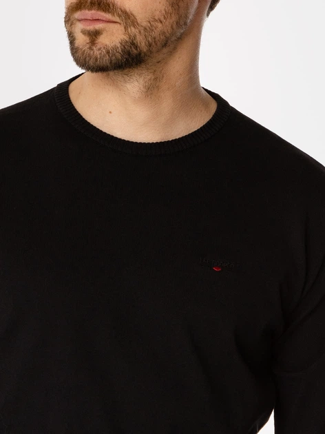 Джемпер чоловічий Lee Cooper Andy Organic 2XL Чорний (5905991716440) - зображення 3