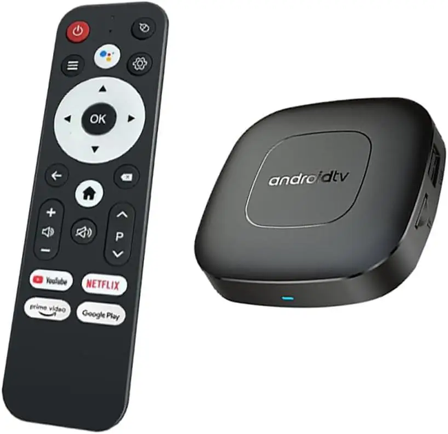 Смарт ТВ приставка Android SmartTV Box Tanix Mortal T1 2/16 GB, Голос - Фото 1 Смарт ТВ приставка Android SmartTV Box Tanix Mortal T1 2/16 GB, Голос - зображення 1