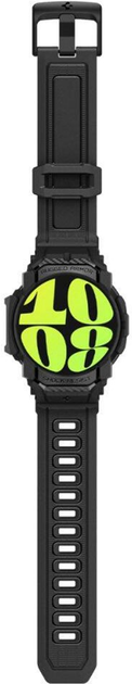 Ремінець з чохлом Spigen Rugged Armor Pro для Samsung Galaxy Watch 7 40 мм Matte Black (8809971232067) - зображення 4