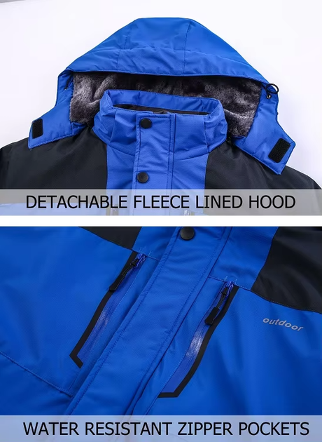Зимняя мужская куртка Polar Edge M черная - изображение 4