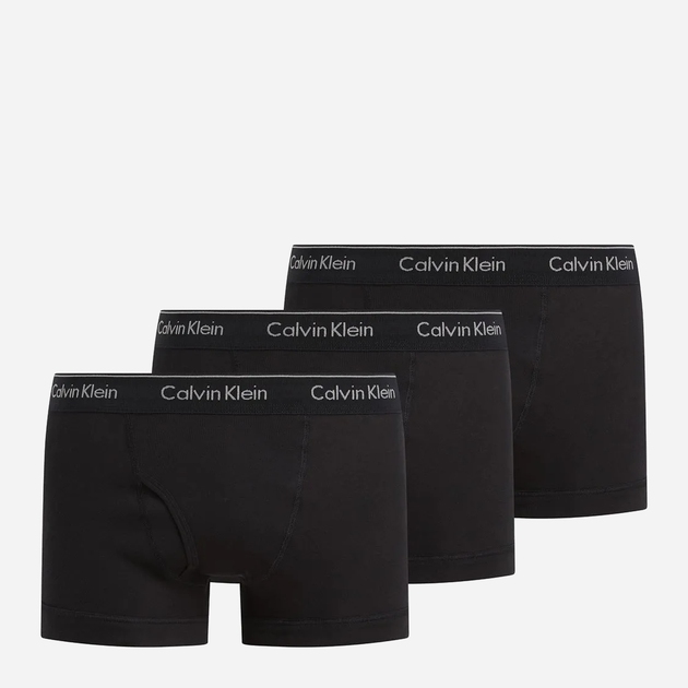 Zestaw majtek boxer męski Calvin Klein 000NB4002A S 3 szt Czarny (8720639848751) - obraz 1