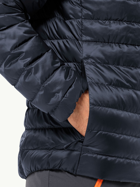 Пуховик двосторонній короткий чоловічий Jack Wolfskin Pilvi Down Jkt M 1207701_C0415 L Синій (4064886338578) - зображення 4
