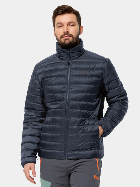 Kurtka puchowa męska Jack Wolfskin Pilvi Down Jkt M 1207701_C0415 3XL Granatowa (4064886338721) - obraz 1