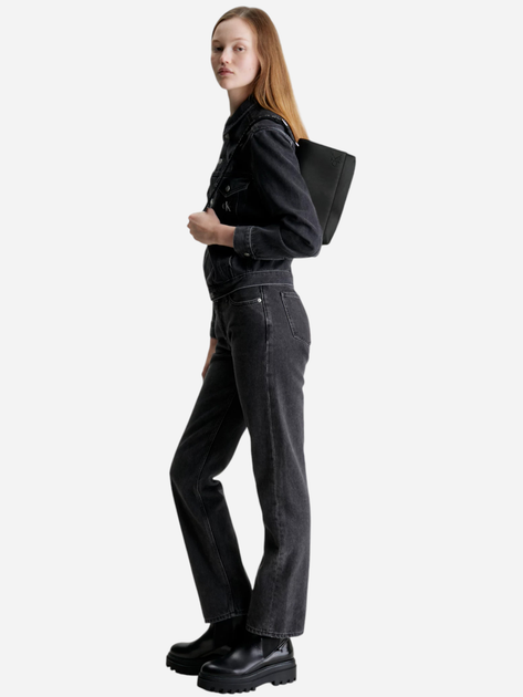 Сумка крос-боді через плече жіноча Calvin Klein Jeans K60K611556-BEH Чорна (8720109166408) - зображення 3