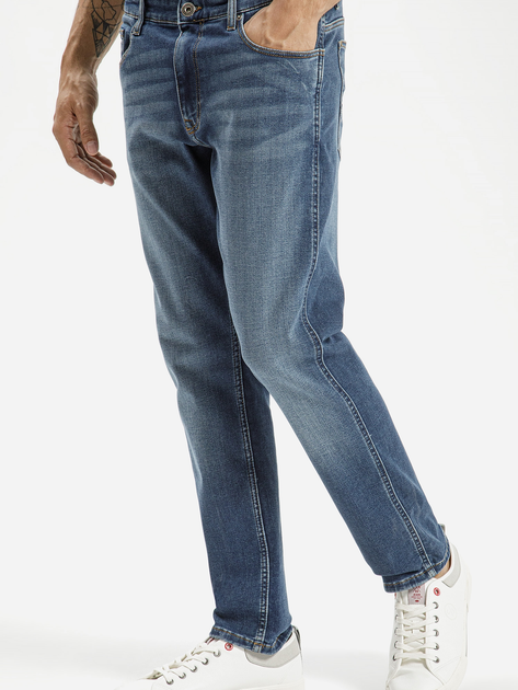 Jeansy regular fit męskie Cross Jeans E 169-084 28-30 Granatowe (8697319603101) - obraz 1