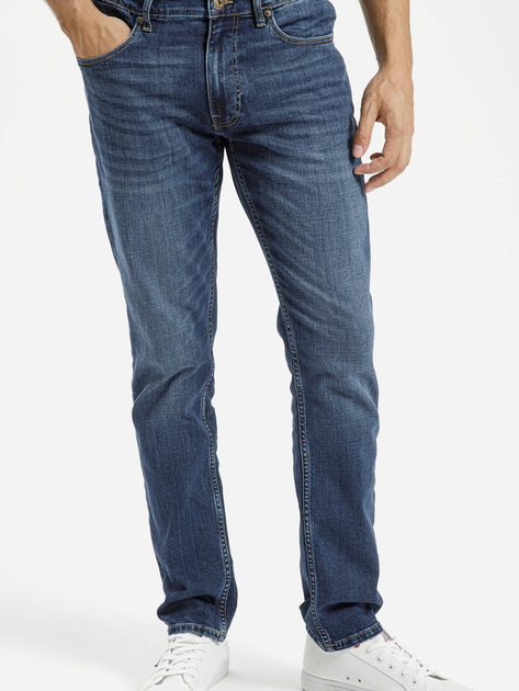 Jeansy regular fit męskie Cross Jeans E 169-112 28-30 Granatowe (8697319671629) - obraz 1