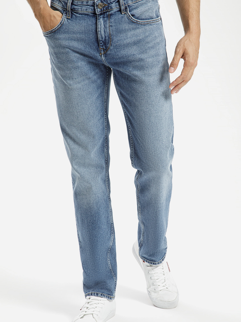 Jeansy regular fit męskie Cross Jeans F 194-275 29-32 Niebieskie (8697319596205) - obraz 1