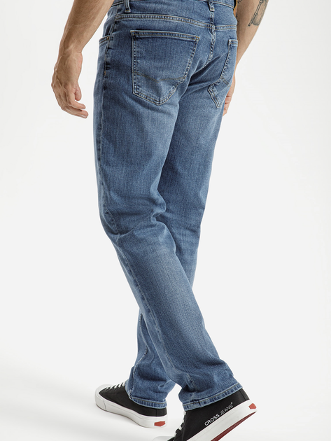 Jeansy regular fit męskie Cross Jeans F 194-700 31-30 Niebieskie (8697319675047) - obraz 2