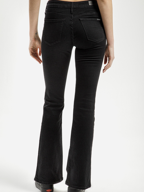 Jeansy dzwony damskie Cross Jeans P 433-020 28-32 Czarne (8697319561234) - obraz 2