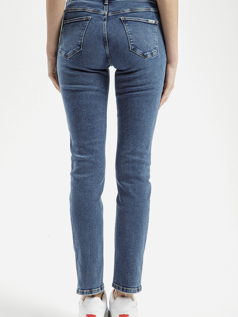 Jeansy slim fit damskie Cross Jeans P 489-224 27-28 Niebieskie (8697319591439) - obraz 2