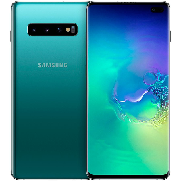 Смартфон Samsung Galaxy S10+ (G975F) 128Gb Green (SM-G975FZGDSEK ...