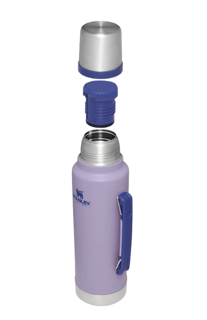 Термос стальной вакуумный Стенли Классик Stanley CLASSIC 1,4 литра цвет Lavender - изображение 3