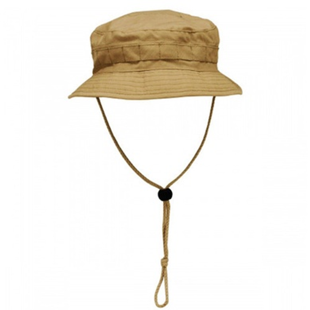 Панама с малым отворотом MFH GB SF Bush Hat Рип-Стоп Khaki XL - изображение 1