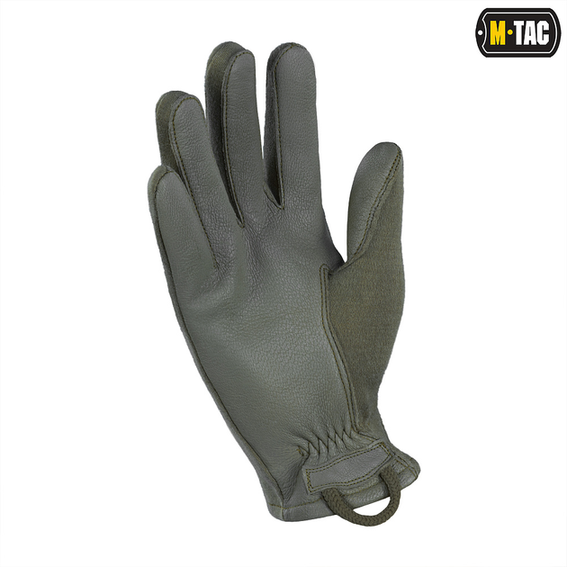 Рукавички M-Tac Nomex Sport Leather Olive L - зображення 2