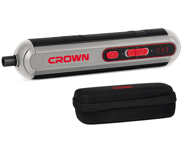 Отвёртка аккумуляторная CROWN CT22053-TB с набором - изображение 2