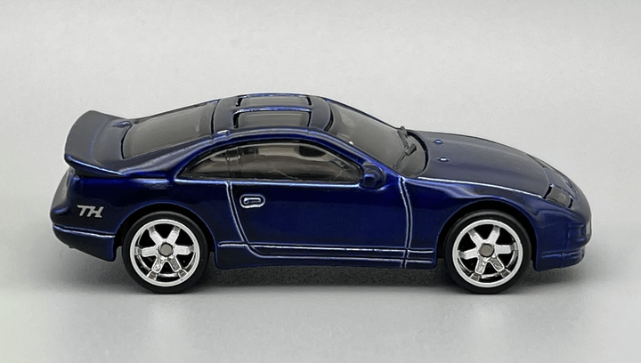 Машинка Базова Hot Wheels Nissan 300ZX Twin Turbo Super Treasure Hunt STH Turbo 1:64 GTD10 Blue - зображення 4