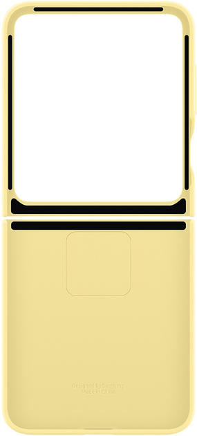 Etui silikonowe do Samsung Galaxy Z Flip6 Yellow (EF-PF741TYEGWW) - obraz 6