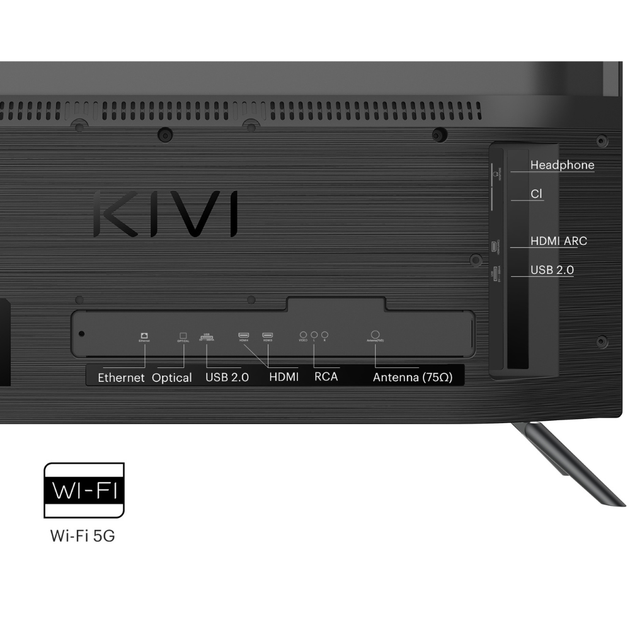 Телевизор Kivi 24H760QB 24" T2 SmartTV Android - изображение 6
