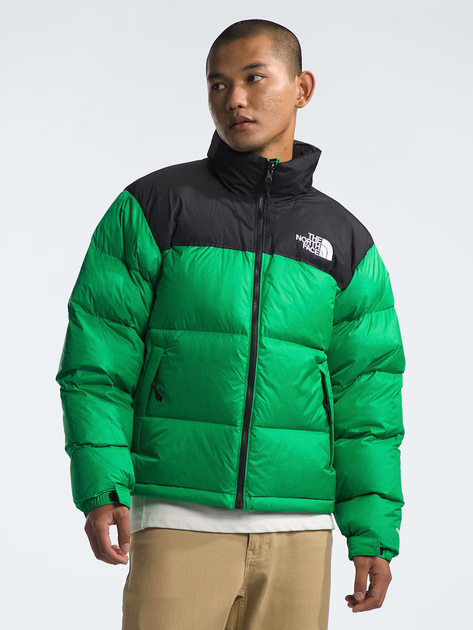 Пуховик зимовий короткий чоловічий The North Face 1996 Nuptse NF0A3C8DPO8 L Зелений (196575566741) - зображення 1