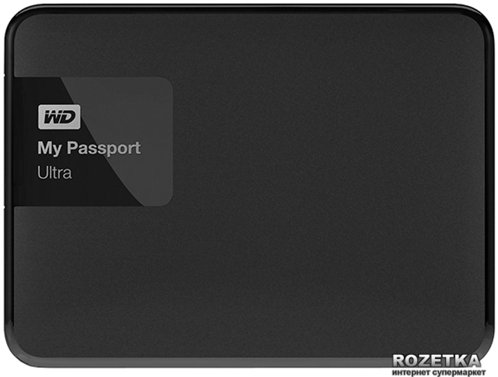 Жесткий диск Western Digital My Passport Ultra 1TB WDBGPU0010BBK-EESN 2 ...