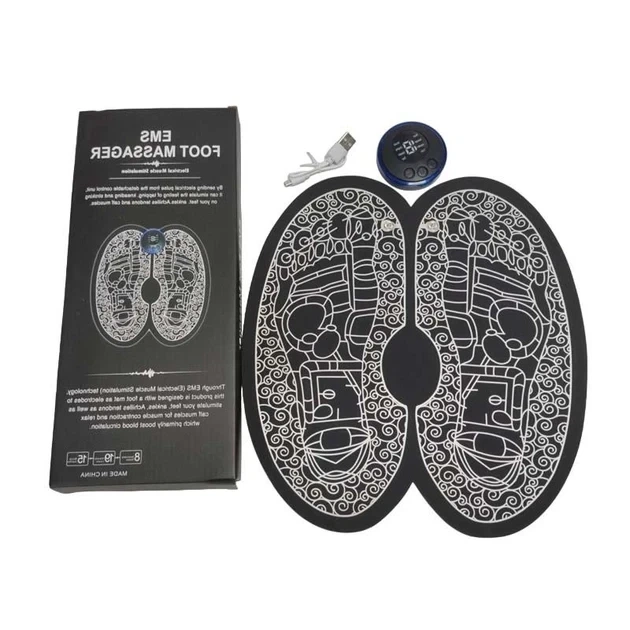 Массажный коврик EMS для ступней и ног автоматический Foot Massager X-376 (SH776297) - изображение 12