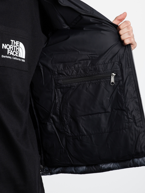 Пуховик зимовий короткий чоловічий The North Face 1996 Nuptse NF0A3C8DSIF XL Чорний (196575567175) - зображення 6