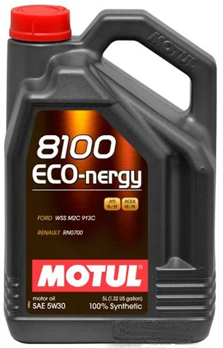 Моторное масло Motul 8100 Eco-nergy 0W-30 5 л (102794) - изображение 2