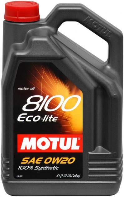 Моторное масло Motul 8100 Eco-lite 0W-20 5 л (108536) (104983) - изображение 2