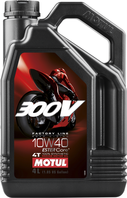 Моторное масло Motul 300V 4T Factory Line Road Racing 10W-40 4 л