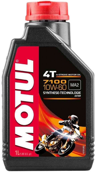 Моторное масло Motul 7100 4T 10W-60 1 л (104100) - изображение 2