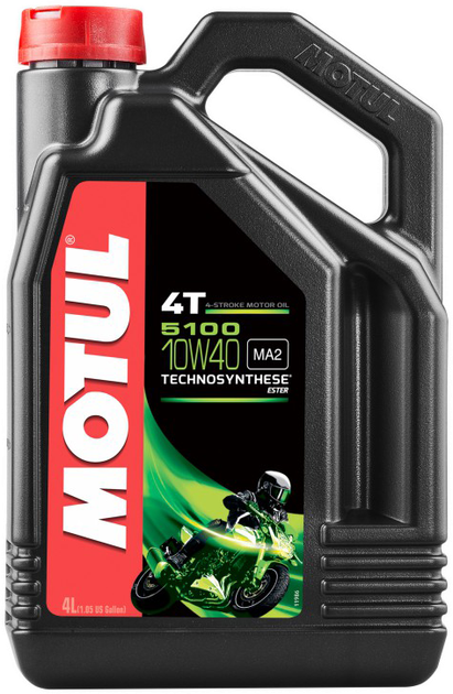 Моторное масло Motul 5100 4T 10W-40 4 л (104068) - изображение 2