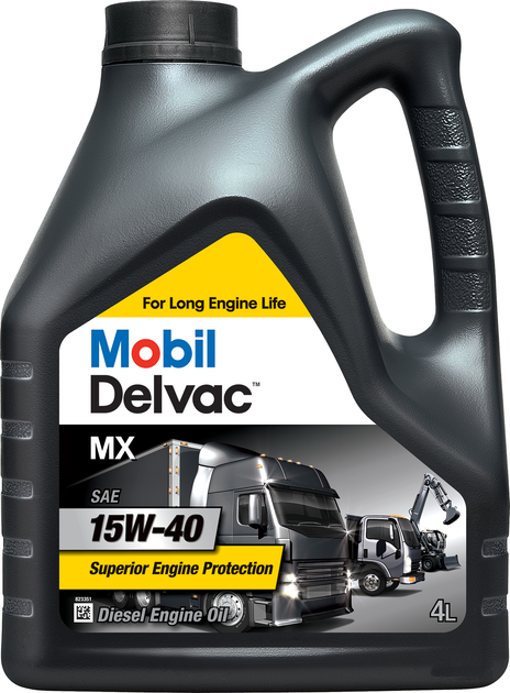 Моторное масло Mobil Delvac MX 15W-40 4 л (152658) - изображение 2
