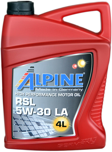 Моторное масло Alpine RSL LA 5W-30 4 л (4003774028436) - изображение 2