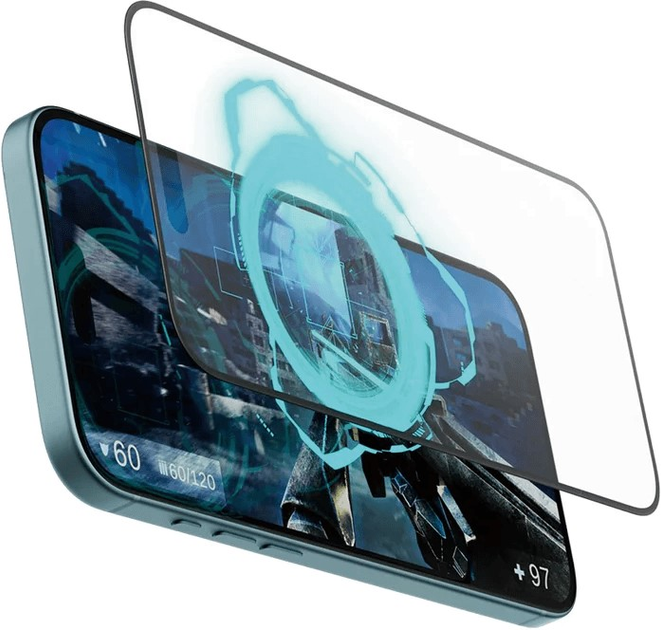 Захисне скло PanzerGlass Gaming Screen Protector для Apple iPhone 15 Plus/16 Plus Ultra-Wide Fit (5715685002359) - зображення 1