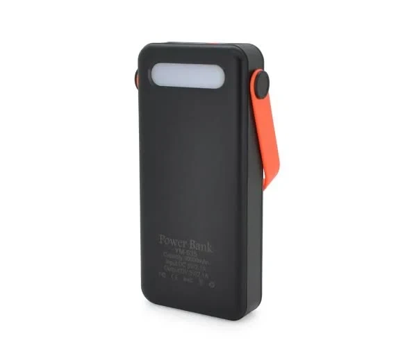 Power bank YM-635 400000mAh Solar Індикатор рівня заряду, для заряджання телефона з вбудованими кабелями - зображення 4