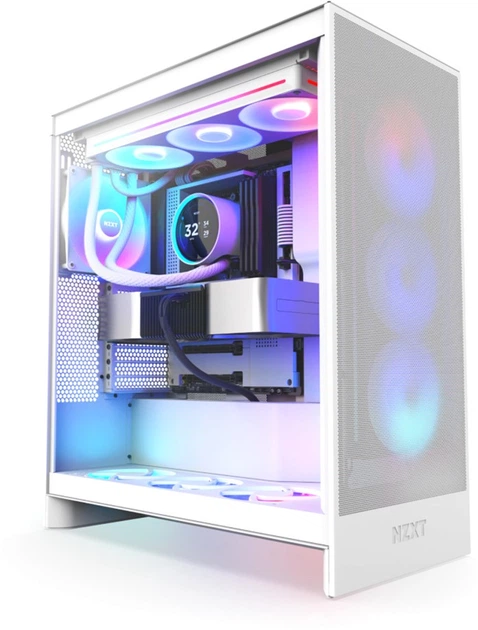 Chłodzenie cieczą NZXT Kraken Elite RGB 360 mm AIO liquid cooler w/Display. RGB. Fans White (RL-KR36E-W2) - obraz 5