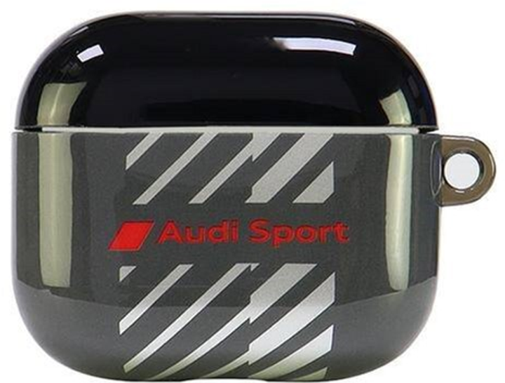 Etui Audi IML Sport do AirPods 3 Black (6955250228176) - obraz 1