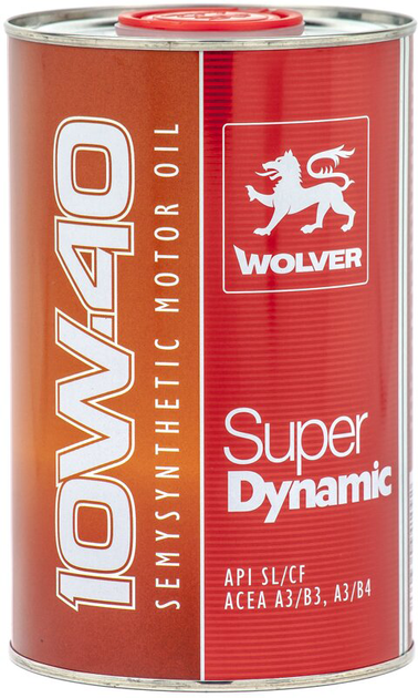 Моторное масло Wolver Super Dynamic 10W-40 1 л (4260360941092) - изображение 3