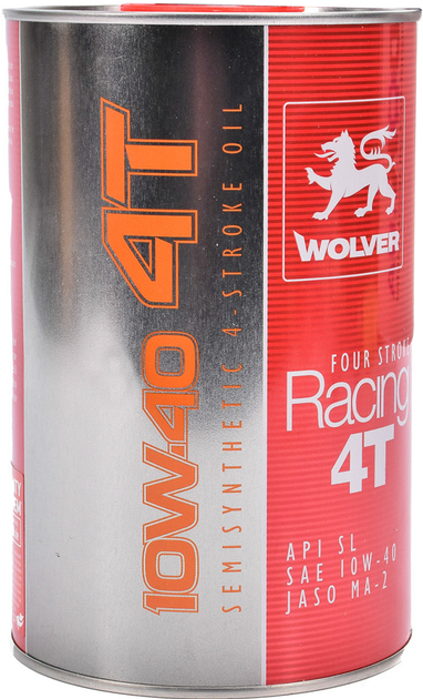 Моторное масло Wolver Four Stroke Racing 4T 10W-40 1 л (4260360941252) (4260360942938) - изображение 3