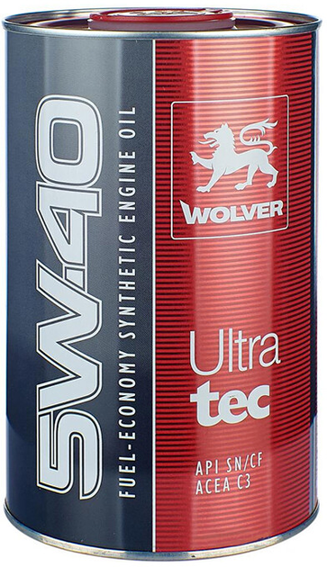 Моторное масло Wolver UltraTec 5W-40 1 л (4260360940835) - изображение 3