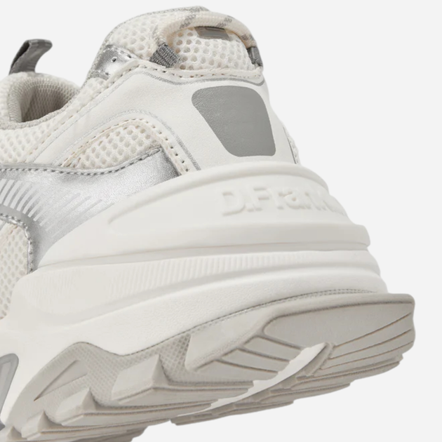Buty trekkingowe damskie D.Franklin 347 Track Flag DFSH347001-SILV 37 (4UK/6US) 24 cm Srebrne (8445333662044) - obraz 5
