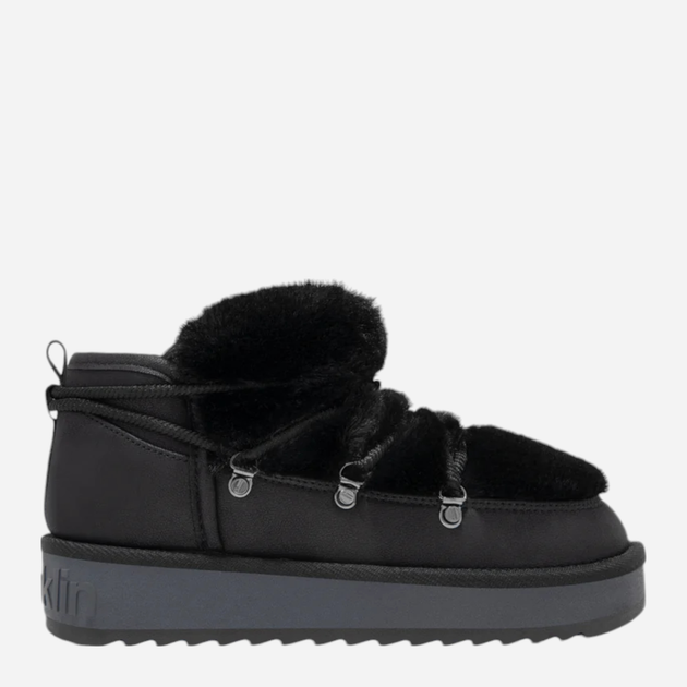 Śniegowce damskie ocieplane D.Franklin Nordic Trk Fur Low DFSH370011-BLAC 37 (4UK/6US) 24 cm Czarne (8445333664734) - obraz 1