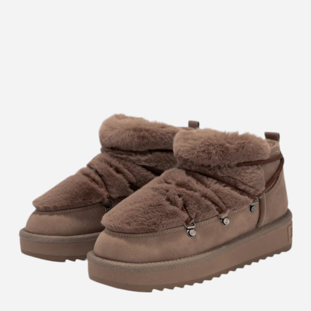 Жіночі місяцеходи D.Franklin Nordic Trk Fur Low DFSH370011-BROW 36 (3.5UK/5US) 23.3 см Коричневі (8445333664789) - зображення 2