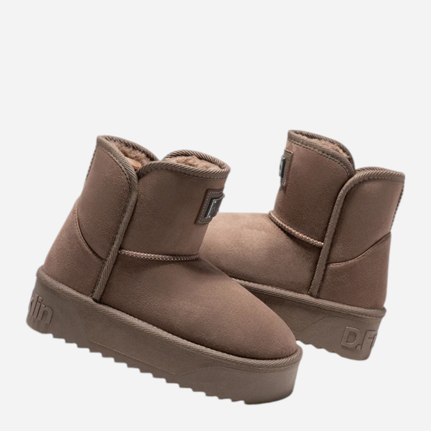 Жіночі уггі D.Franklin Nordic V.2 Basic Low DFSH371004-TAUP 41 (7.5UK/10US) 26.6 см Світло-коричневі (8445739906285) - зображення 5