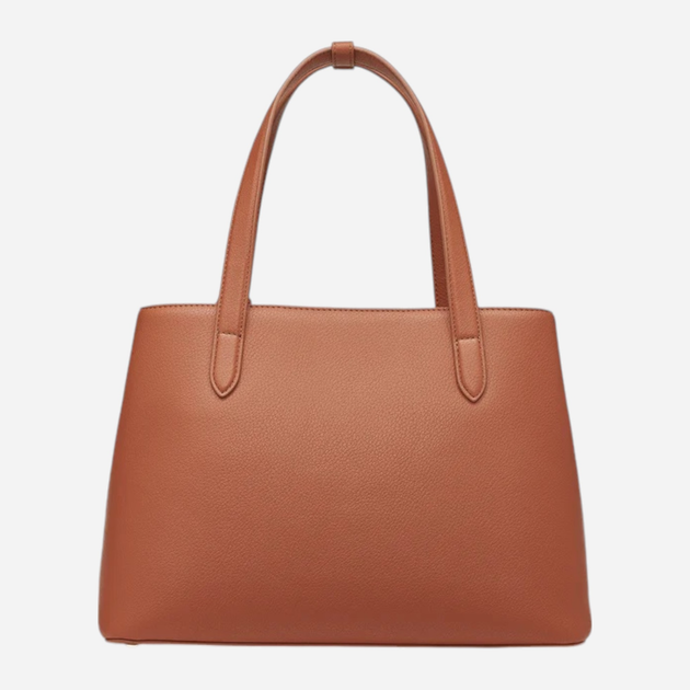 Torba shopper damska ze skóry naturalnej DKNY Yorkville Lg Shopping R43OKF70 Brązowa (755403212542) - obraz 2